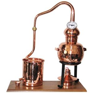 Dr. Richter Kupfer-Destille Alambic Classico mit Thermometer (0,5 Liter)